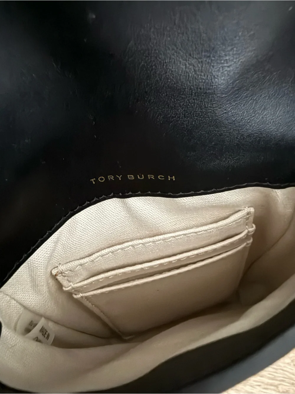 Tory Burch Leather Crossbody Phone Bag - Picture 3 of 3
